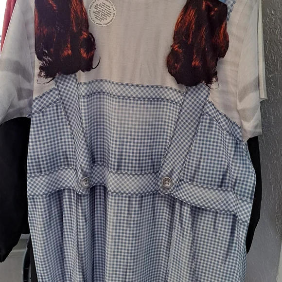 NWT Wizard Of Oz Dorothy T-shirt Costume - Picture 2 of 7